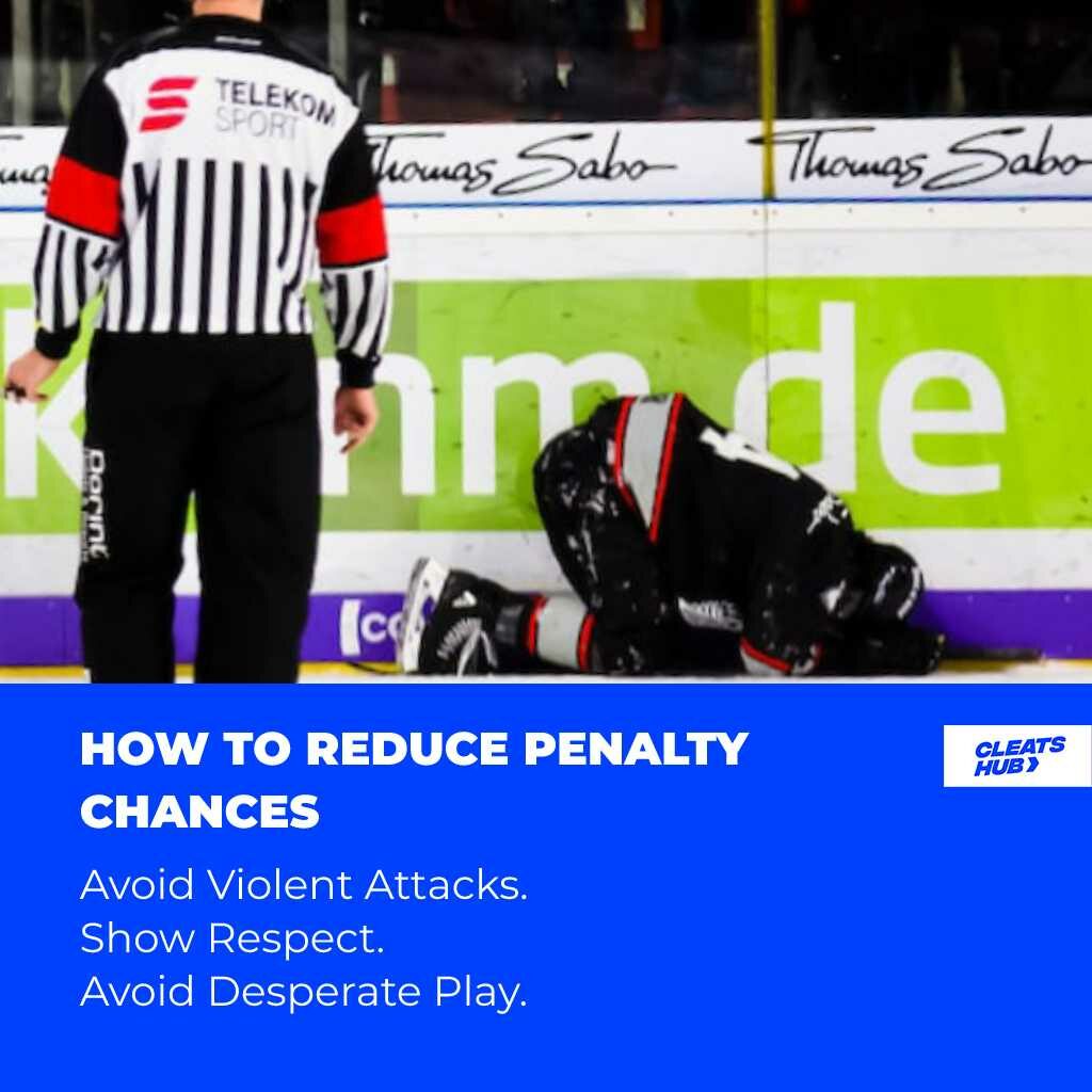 Picture of an injured player in ice Hockey