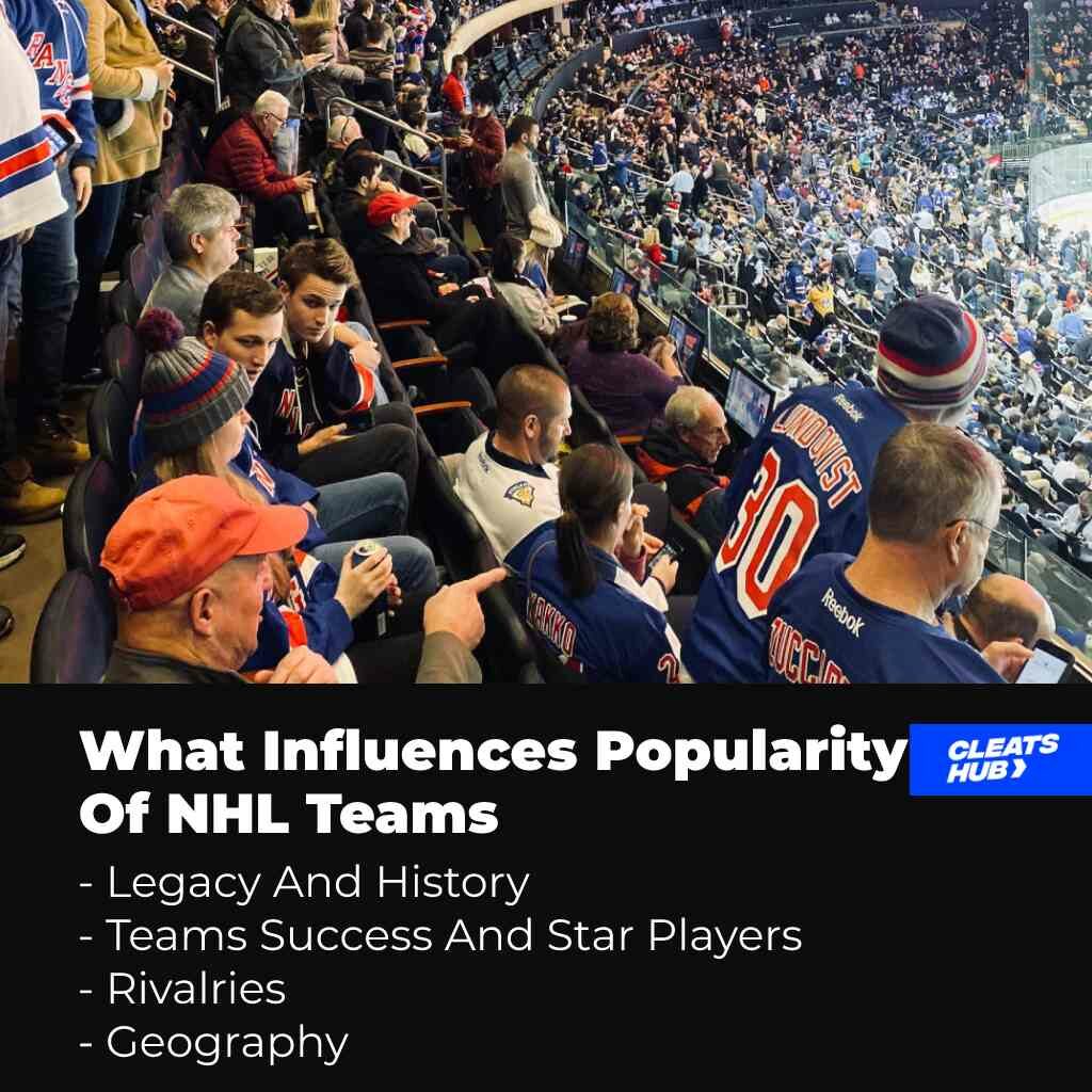 What Influences Popularity Of NHL Teams