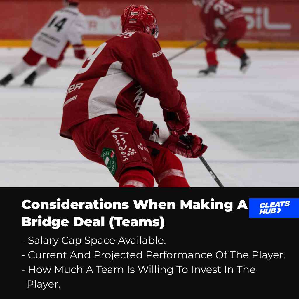 Considerations when making a bridge deal
