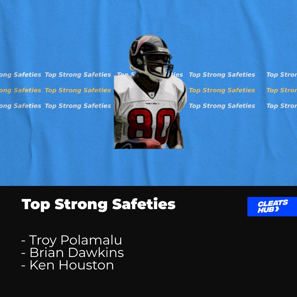 Top Strong Safeties