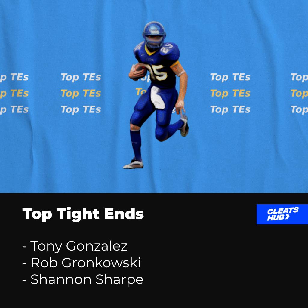 Top Tight Ends in American Football History