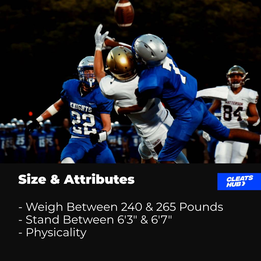 Size and Attributes of Tight Ends