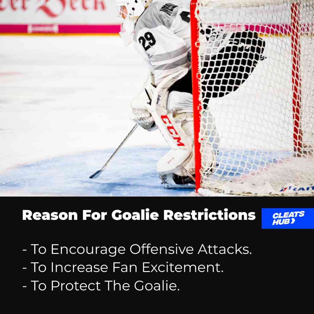 Reason For Goalie Restriction On The Ice