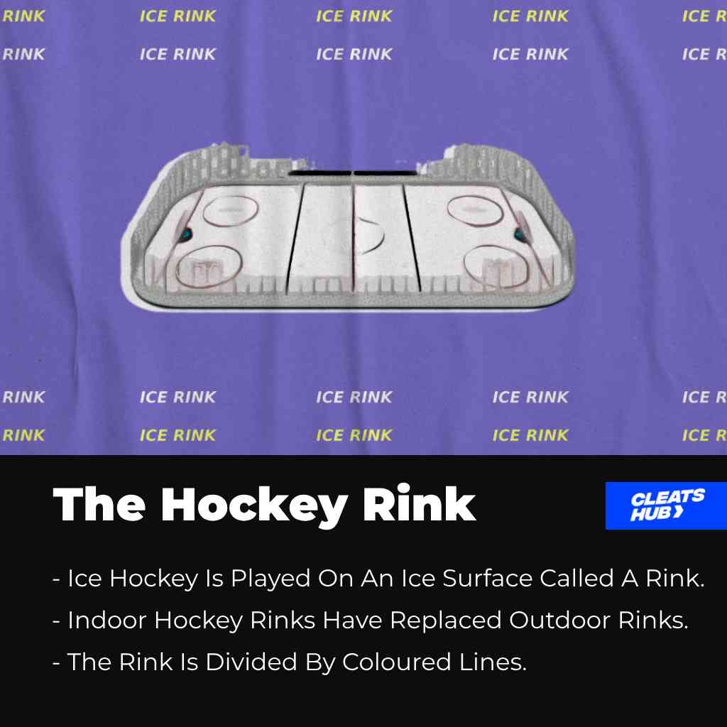 About the ice hockey rink